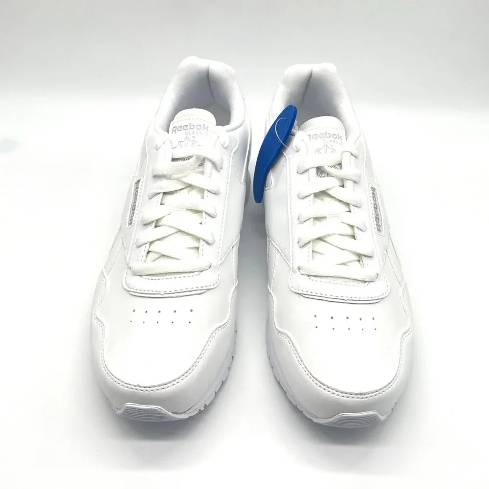 NEW Reebok Mens Size‎ 7.5 CL Harman Run White Running Sneakers Shoes